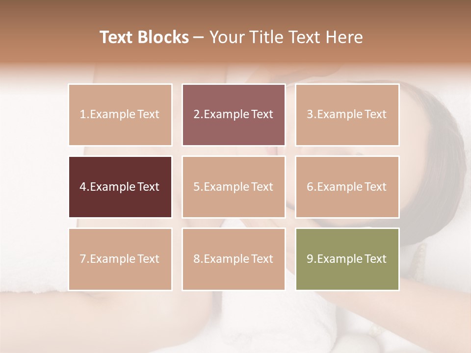 Pretty Skin Portrait PowerPoint Template