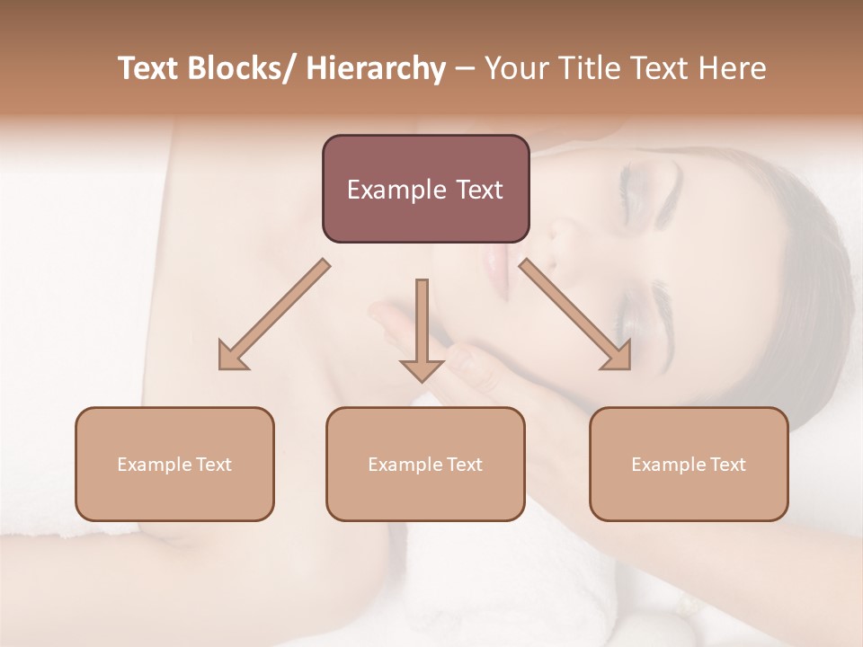 Pretty Skin Portrait PowerPoint Template