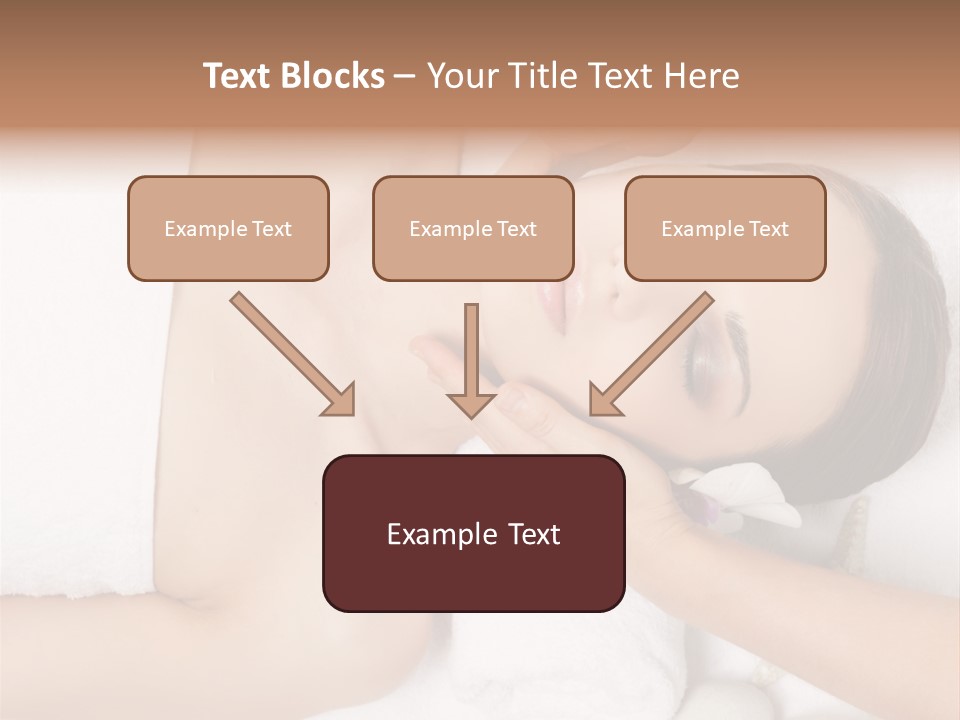 Pretty Skin Portrait PowerPoint Template