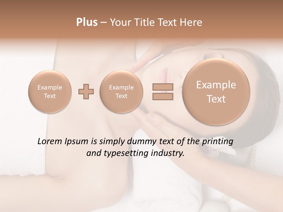 Pretty Skin Portrait PowerPoint Template