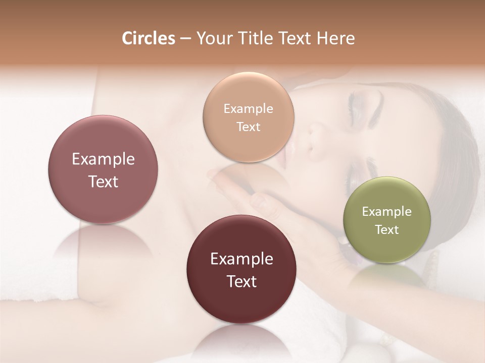 Pretty Skin Portrait PowerPoint Template