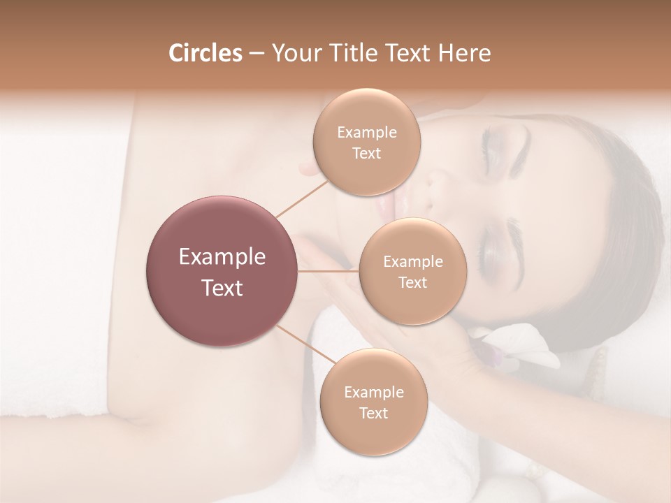 Pretty Skin Portrait PowerPoint Template