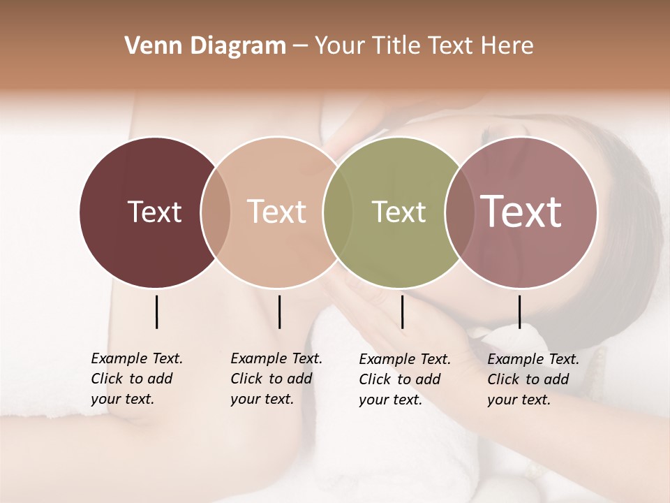 Pretty Skin Portrait PowerPoint Template