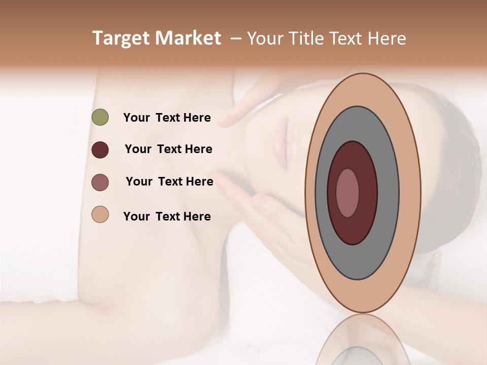 Pretty Skin Portrait PowerPoint Template