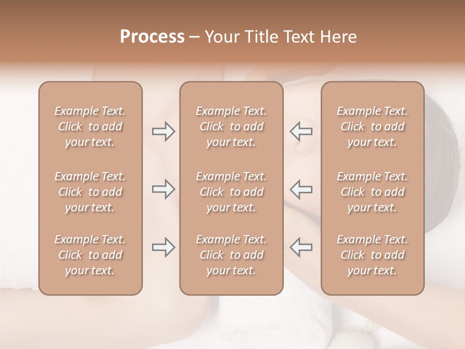 Pretty Skin Portrait PowerPoint Template