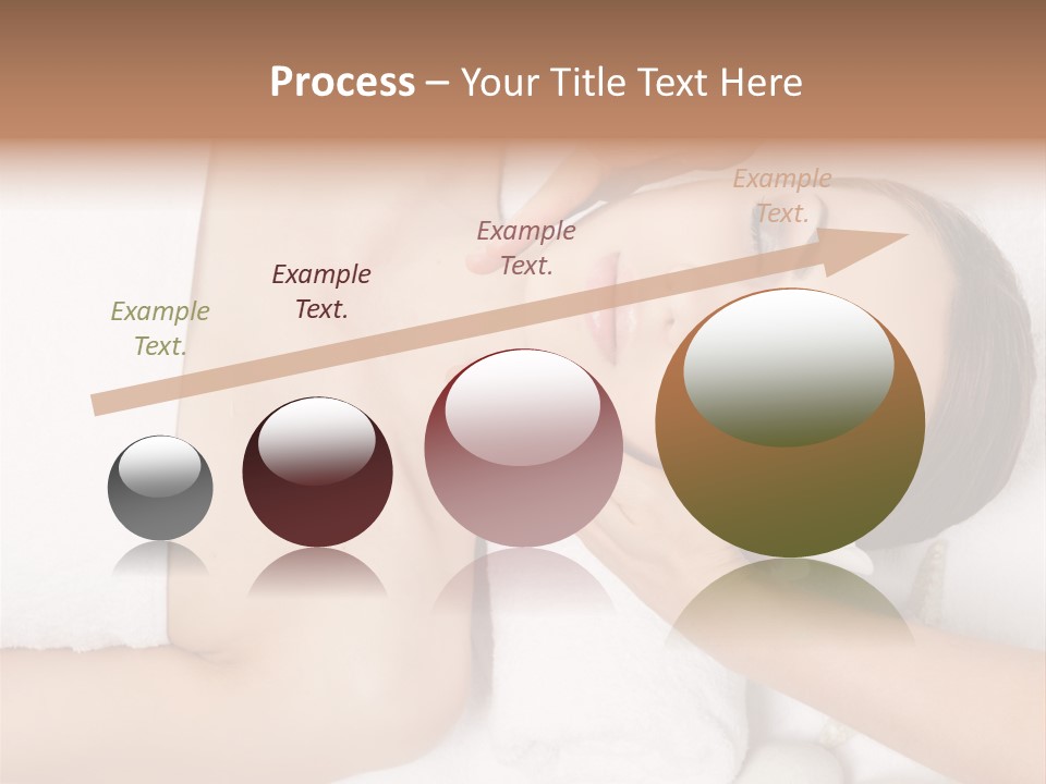 Pretty Skin Portrait PowerPoint Template