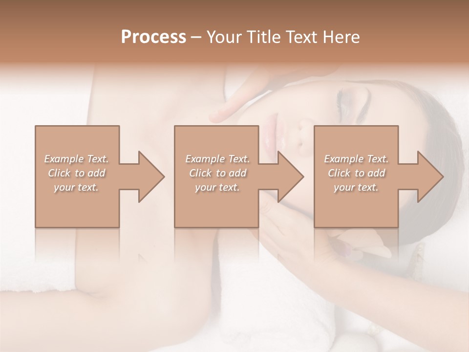 Pretty Skin Portrait PowerPoint Template
