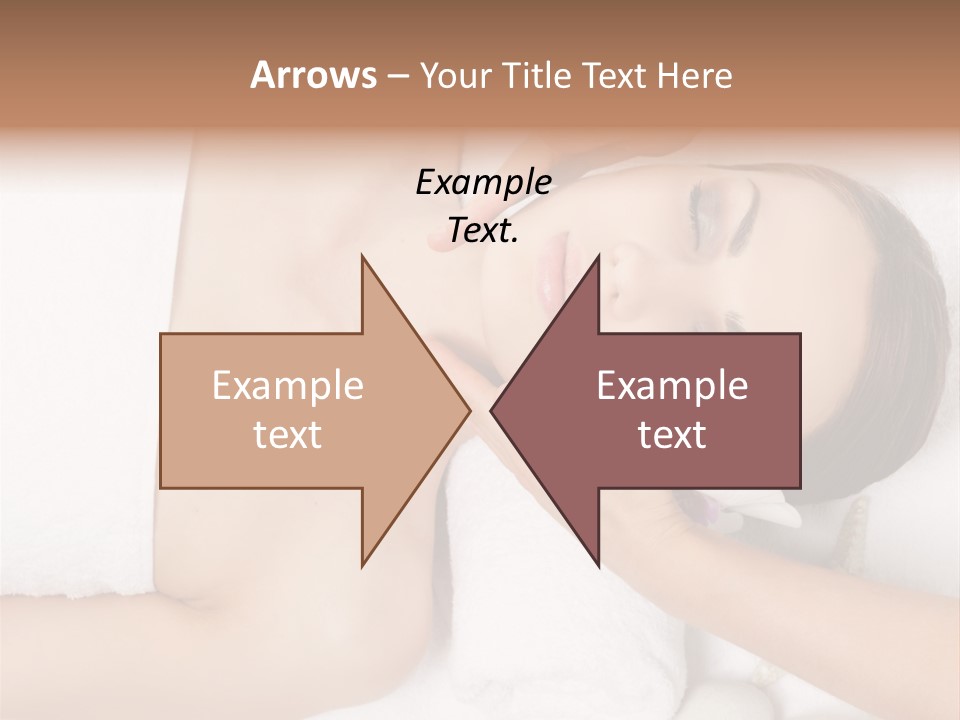 Pretty Skin Portrait PowerPoint Template