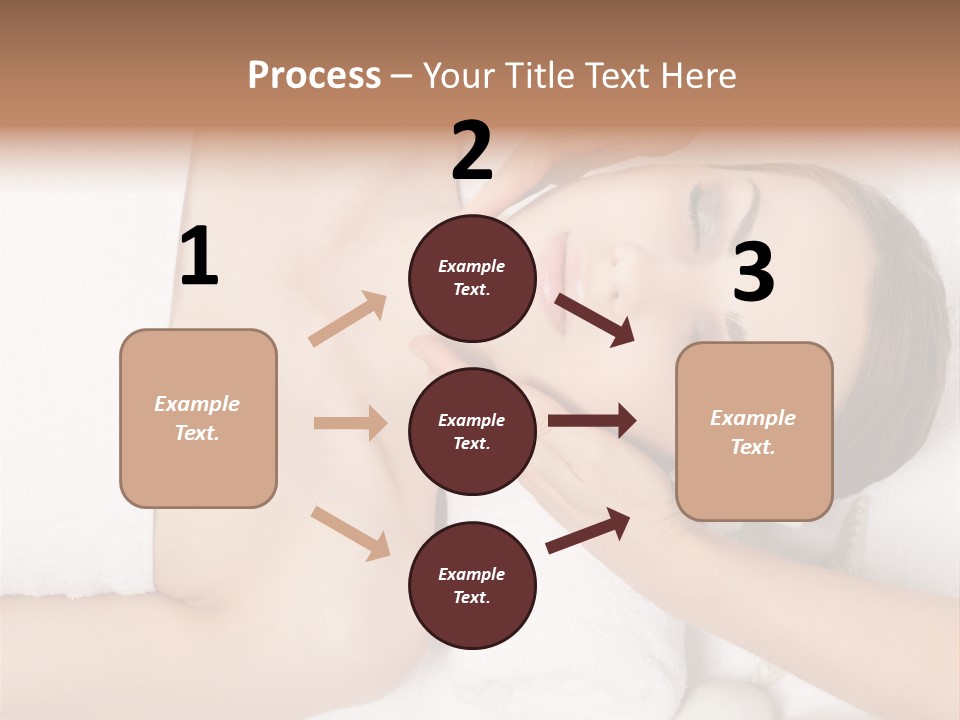 Pretty Skin Portrait PowerPoint Template