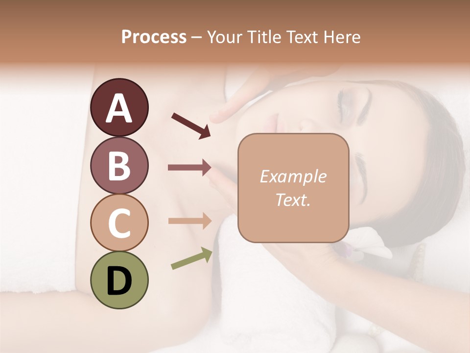 Pretty Skin Portrait PowerPoint Template