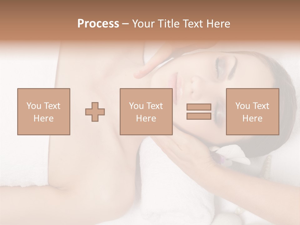 Pretty Skin Portrait PowerPoint Template