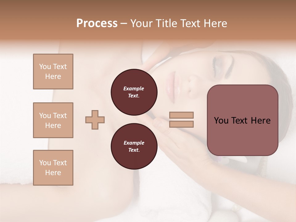 Pretty Skin Portrait PowerPoint Template