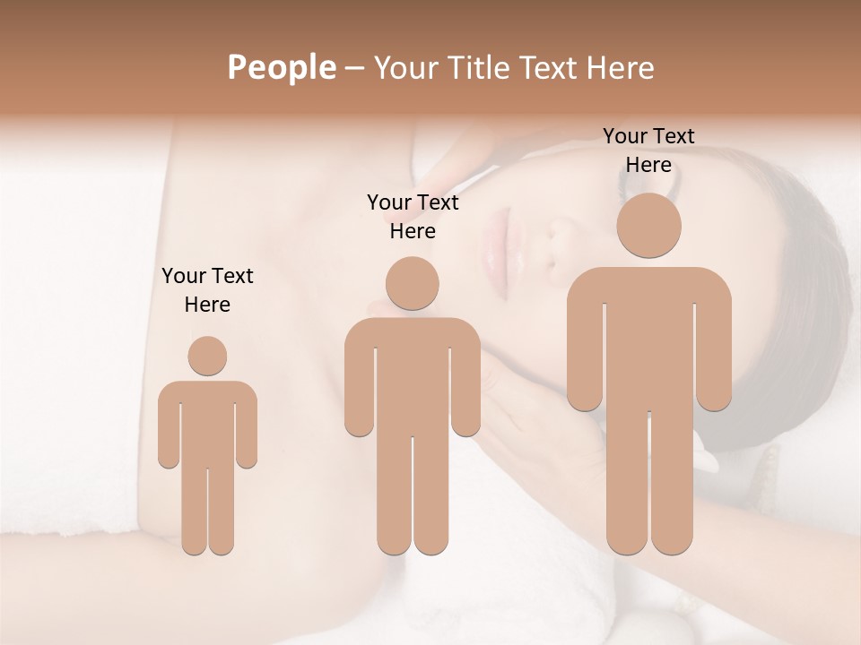 Pretty Skin Portrait PowerPoint Template