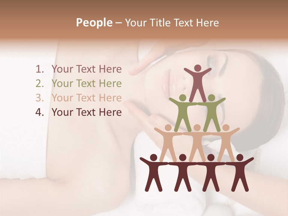 Pretty Skin Portrait PowerPoint Template