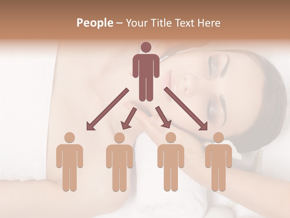 Pretty Skin Portrait PowerPoint Template