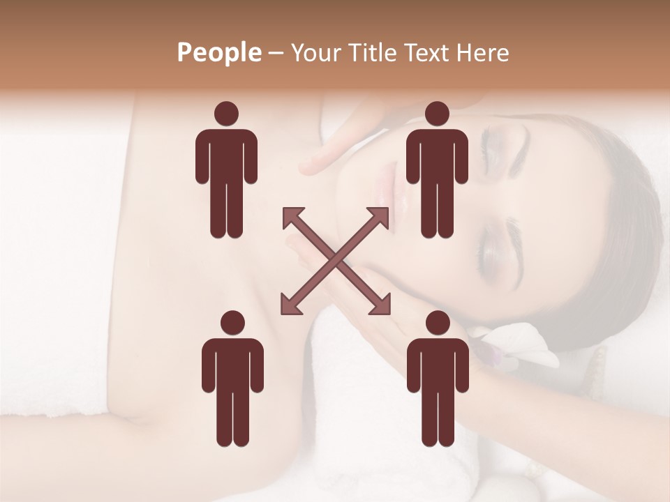 Pretty Skin Portrait PowerPoint Template