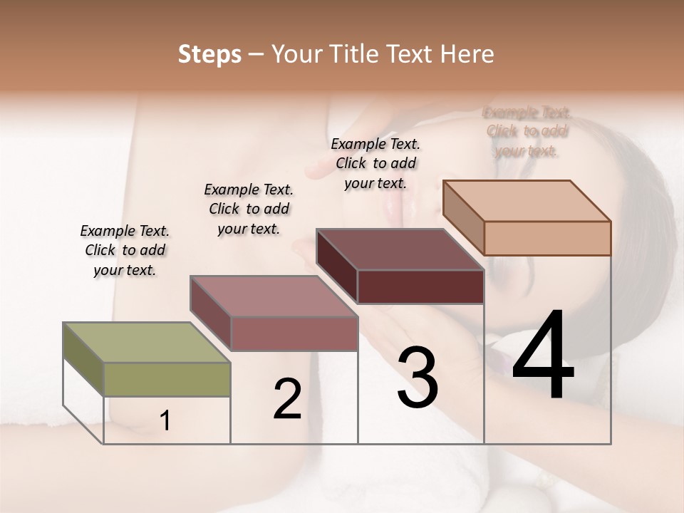 Pretty Skin Portrait PowerPoint Template