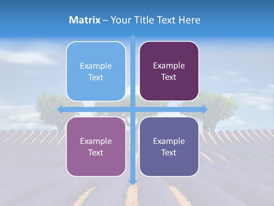 Nature Cloud France PowerPoint Template