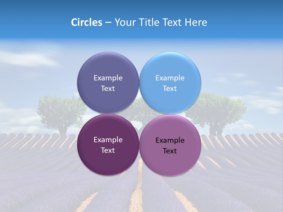 Nature Cloud France PowerPoint Template