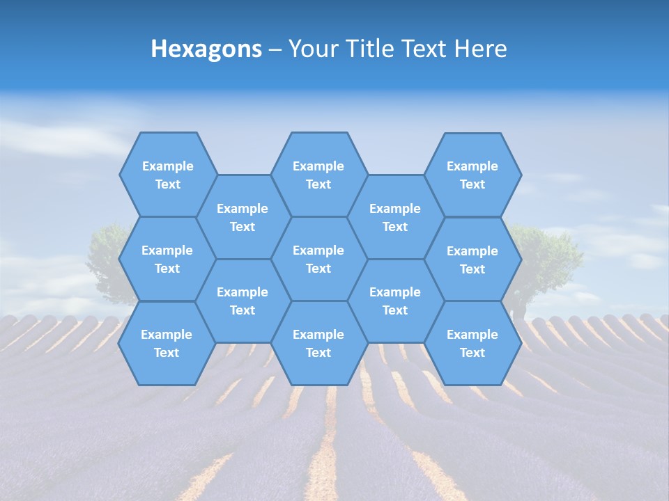 Nature Cloud France PowerPoint Template