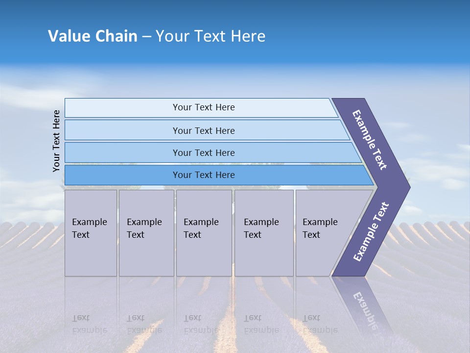 Nature Cloud France PowerPoint Template