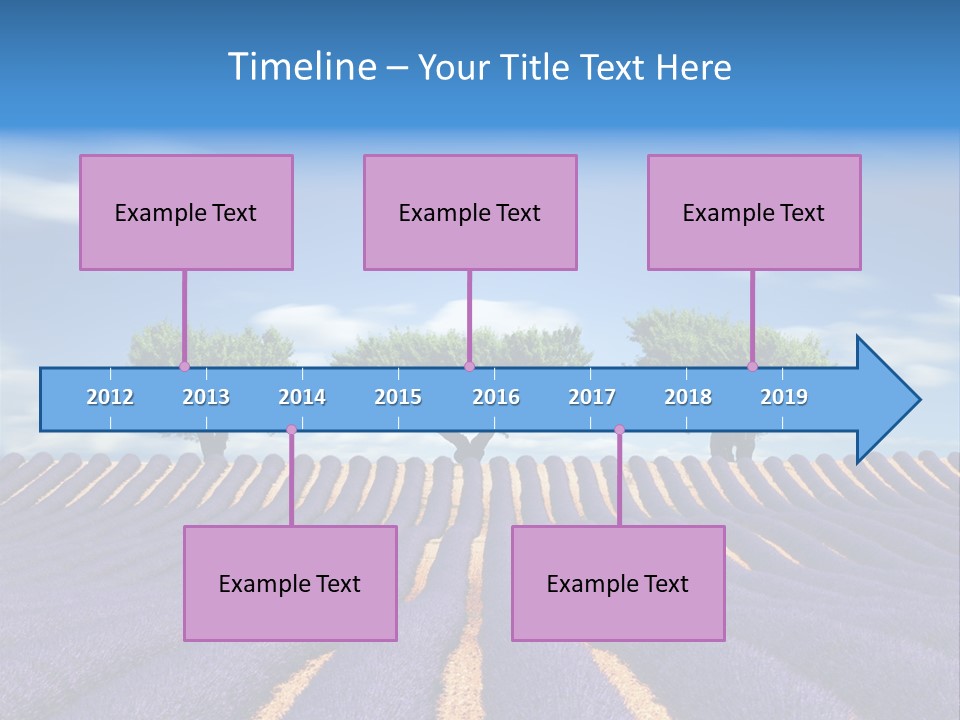 Nature Cloud France PowerPoint Template