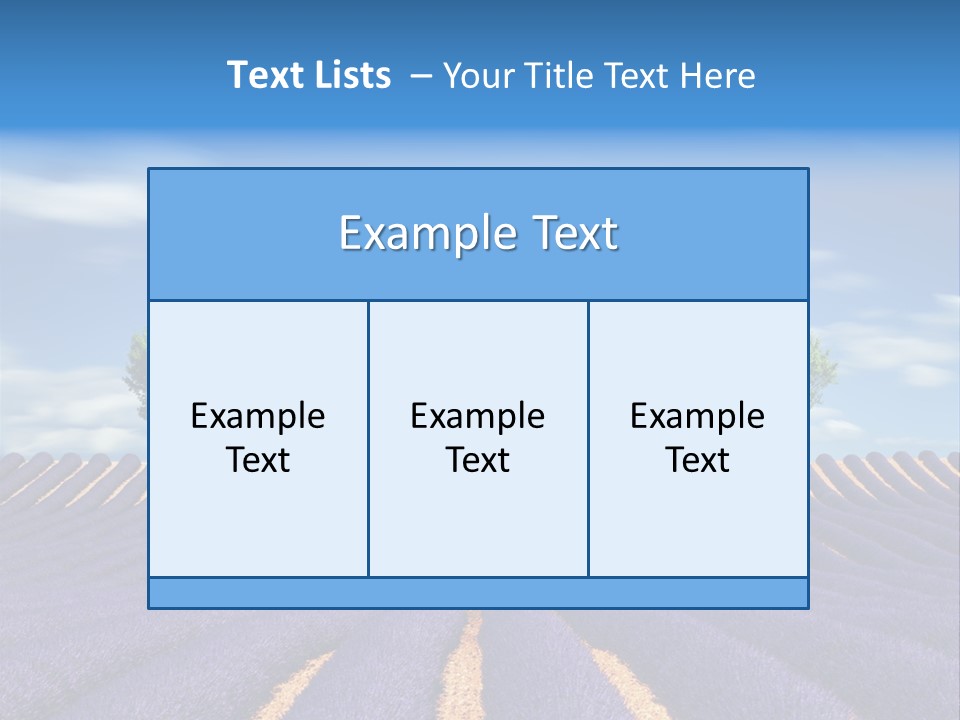 Nature Cloud France PowerPoint Template