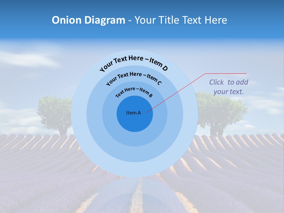 Nature Cloud France PowerPoint Template