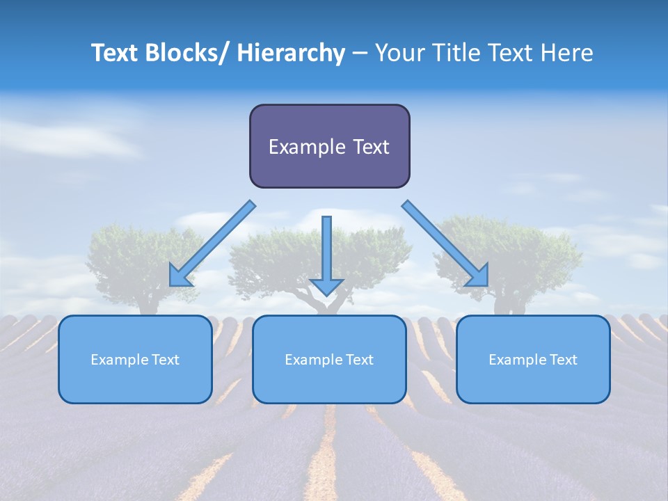Nature Cloud France PowerPoint Template