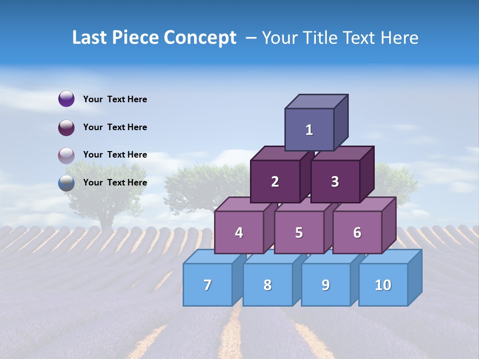 Nature Cloud France PowerPoint Template