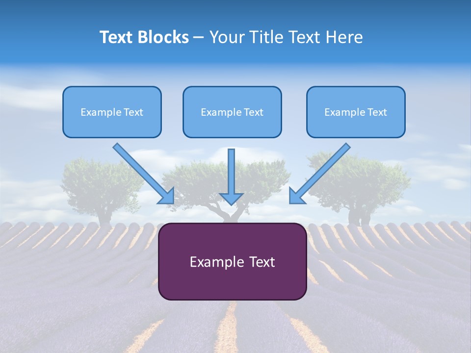 Nature Cloud France PowerPoint Template