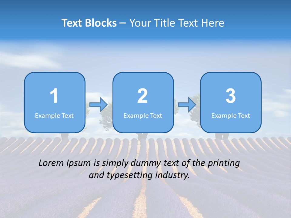 Nature Cloud France PowerPoint Template