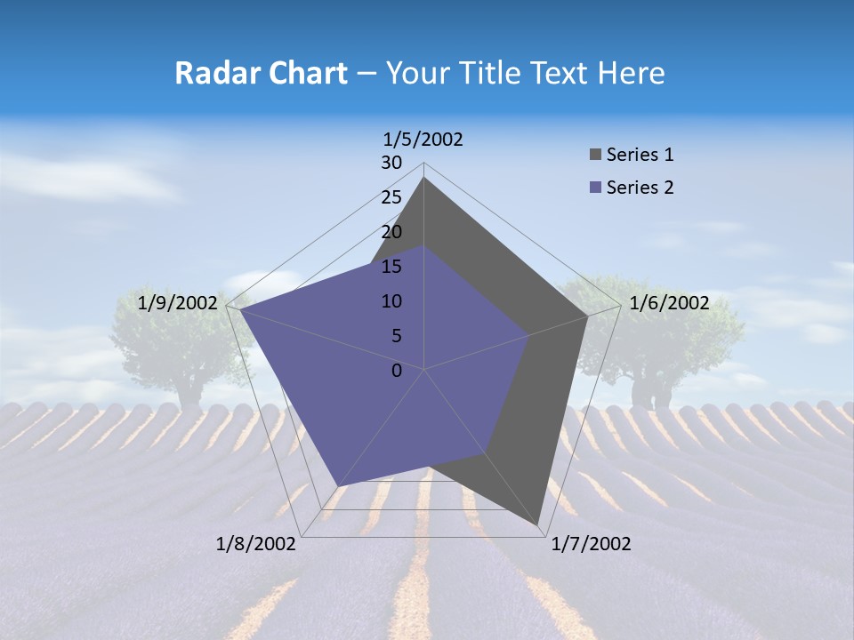 Nature Cloud France PowerPoint Template