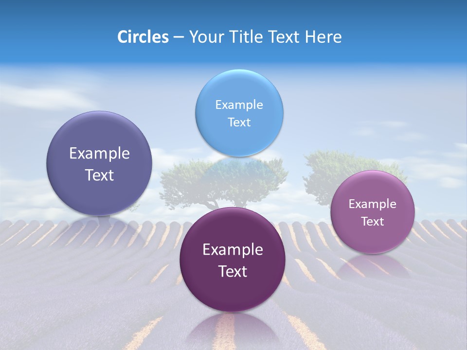 Nature Cloud France PowerPoint Template