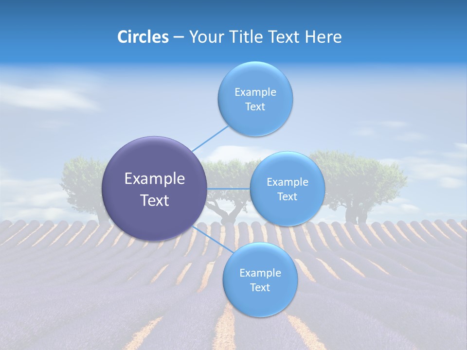 Nature Cloud France PowerPoint Template