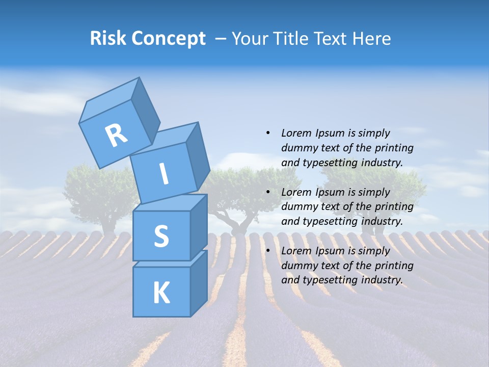 Nature Cloud France PowerPoint Template