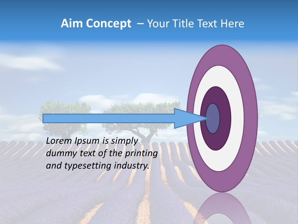 Nature Cloud France PowerPoint Template