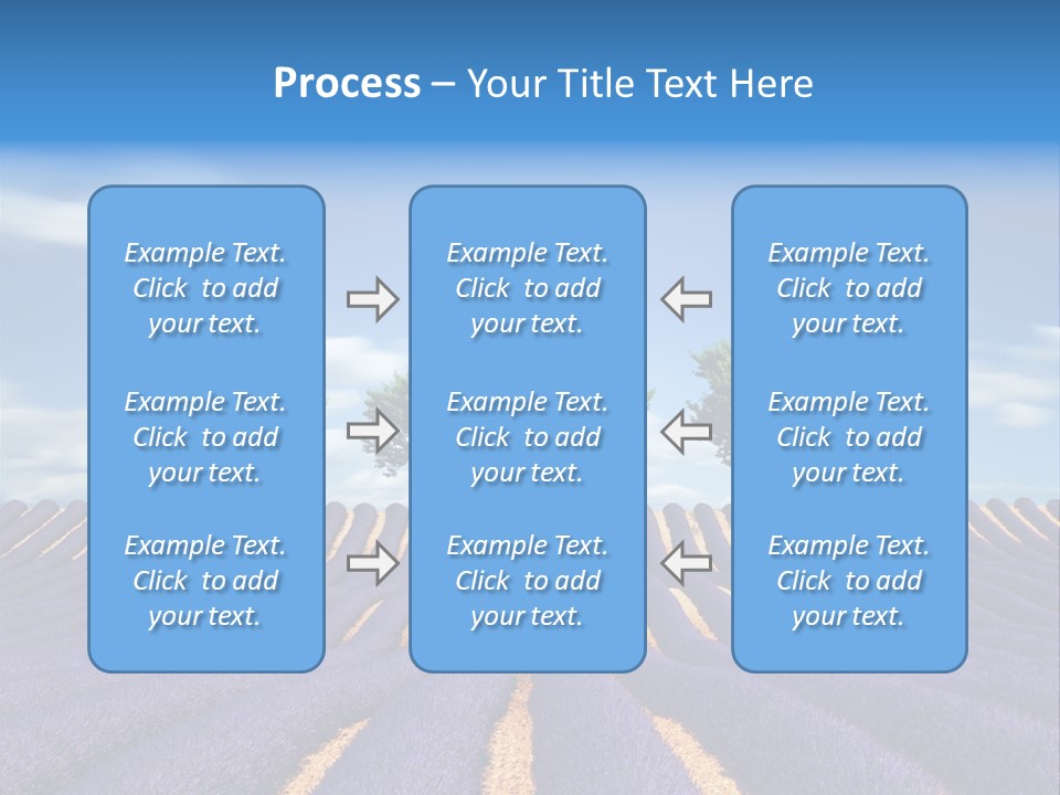 Nature Cloud France PowerPoint Template