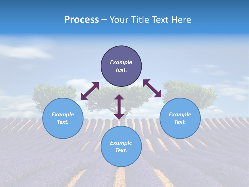 Nature Cloud France PowerPoint Template