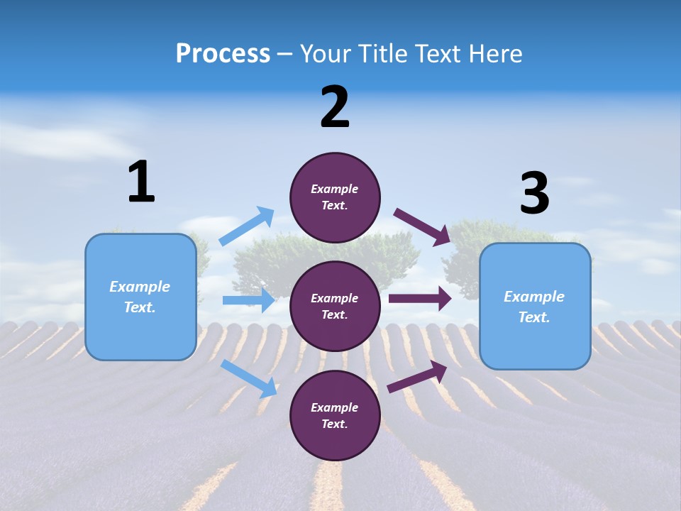 Nature Cloud France PowerPoint Template
