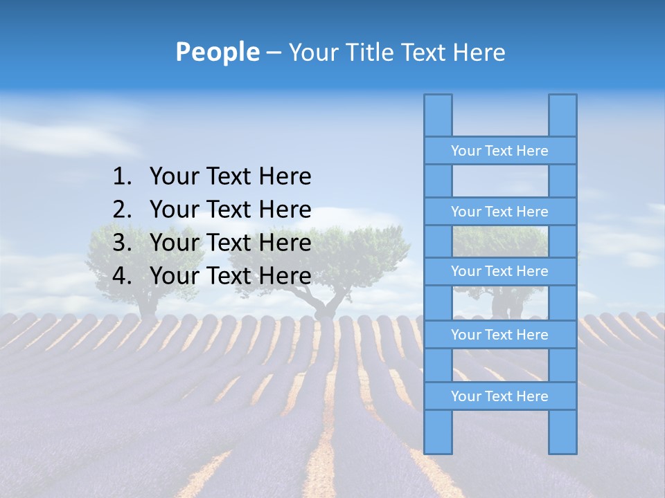 Nature Cloud France PowerPoint Template