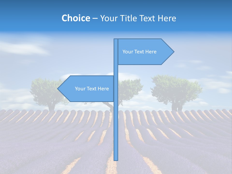 Nature Cloud France PowerPoint Template