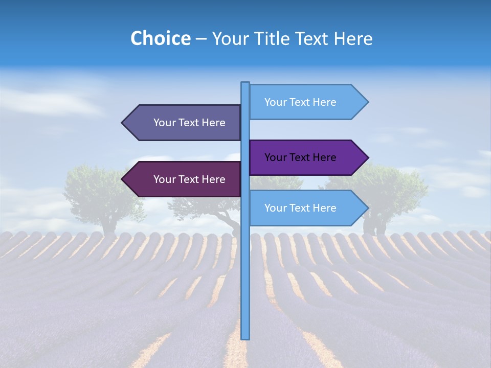 Nature Cloud France PowerPoint Template