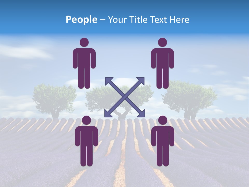 Nature Cloud France PowerPoint Template