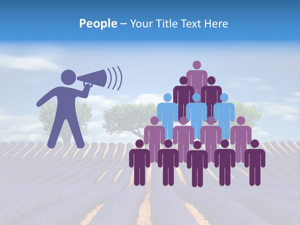 Nature Cloud France PowerPoint Template