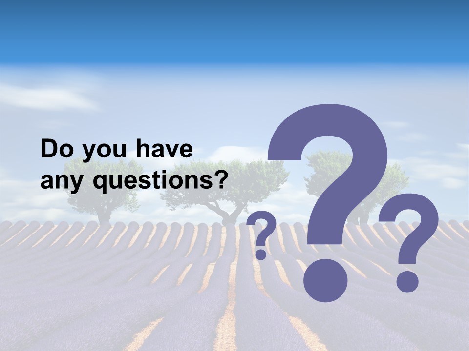 Nature Cloud France PowerPoint Template