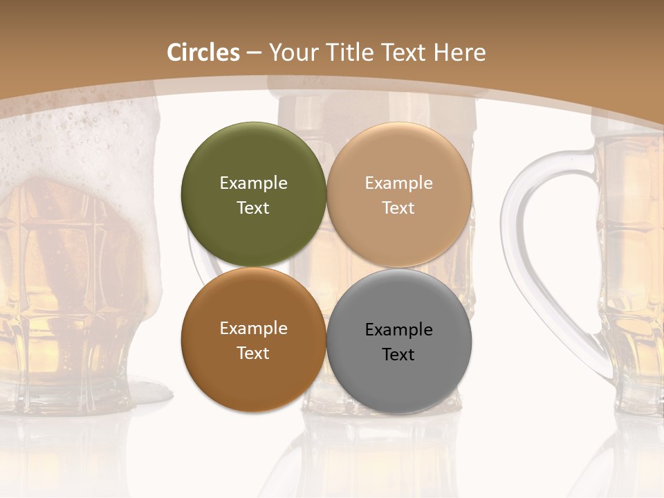 Pint Thirst Head PowerPoint Template