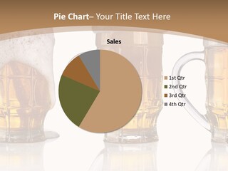 Pint Thirst Head PowerPoint Template