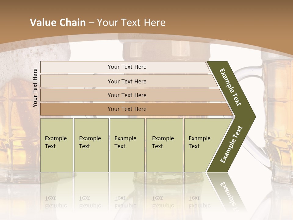 Pint Thirst Head PowerPoint Template