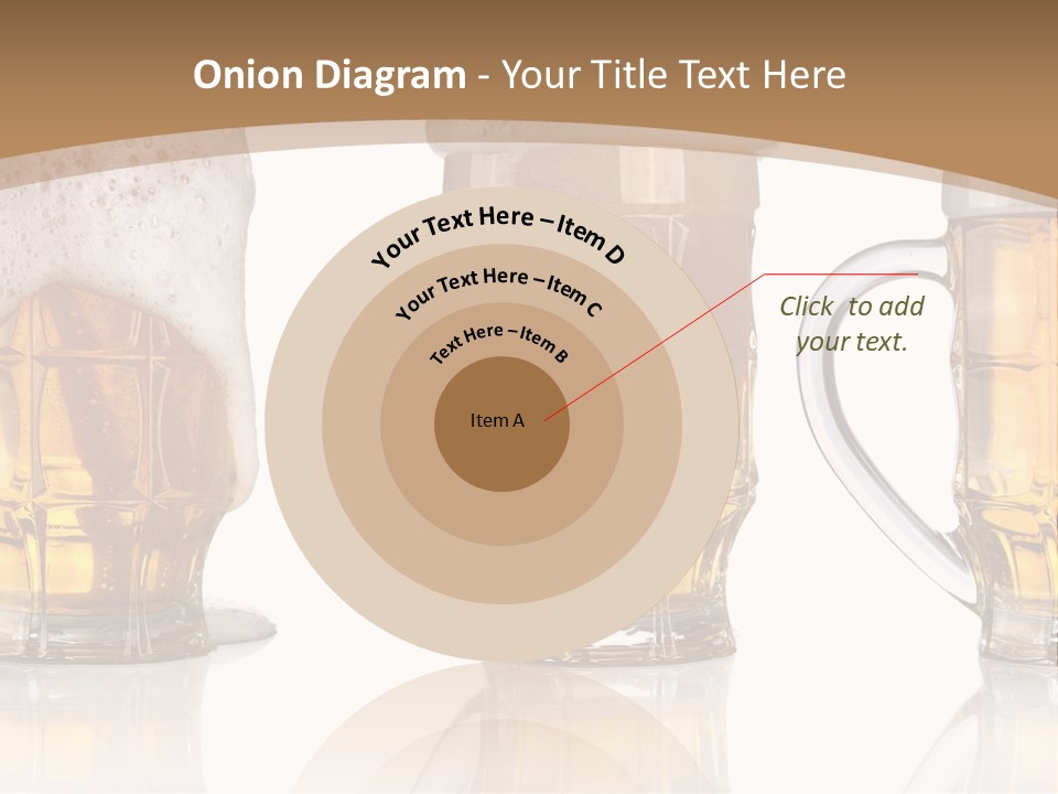 Pint Thirst Head PowerPoint Template